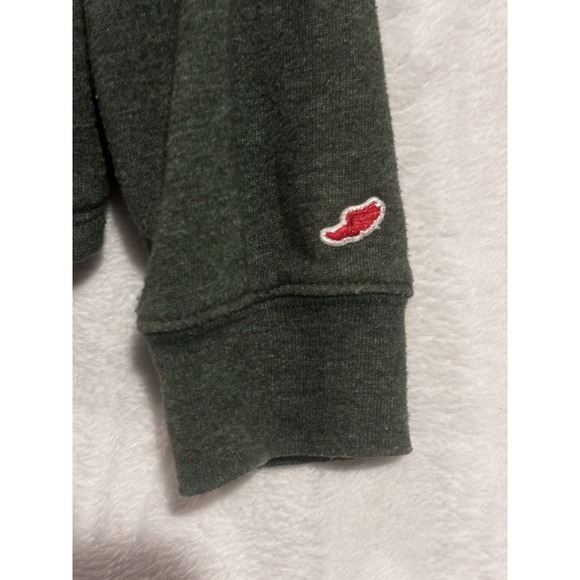 Baylor Bears Sweater Men's XL Green Sweatshirt Pullover 1/4 Zip Pullover - Picture 6 of 10